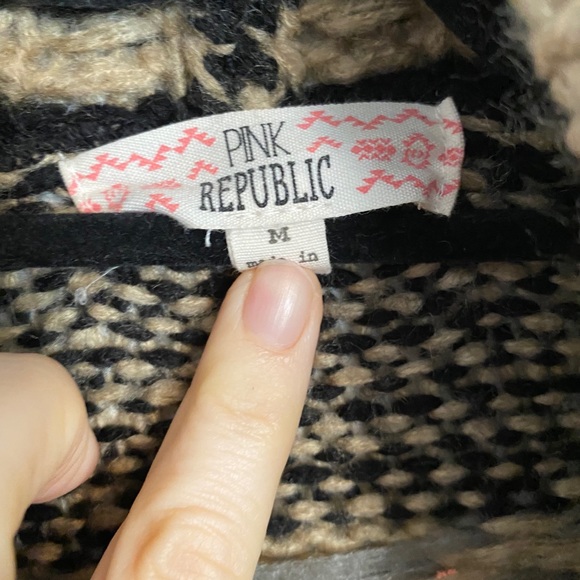 Aztec Cardigan Sweater - Picture 2 of 4